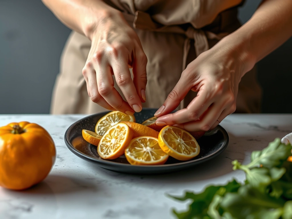 Zubereitung mit Fokus